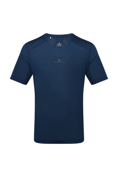 Ronhill Tricou de alergare pentru bărbați Tech FW 2025-Albastru-S