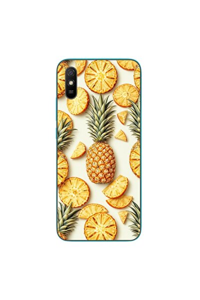 OEM Case compatible with Xiaomi Redmi 9A Silicone Gel Tpu Juicy Pineapple Pat...