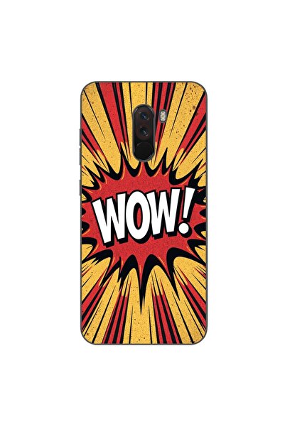 OEM Θήκη συμβατή με Xiaomi Pocophone F1 από σιλικόνη gel TPU με σχέδιο κόμικ ...