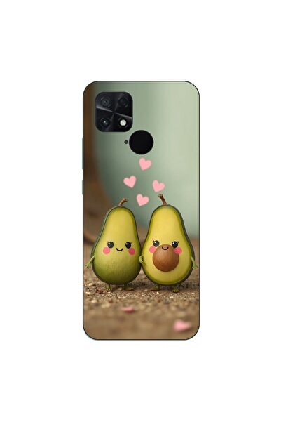 OEM Θήκη συμβατή με Xiaomi Poco C40 Σιλικόνης Gel TPU με σχέδιο Kawaii Αβοκάν...