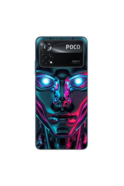OEM Case compatible with Xiaomi Poco X4 Pro Silicone Gel Tpu Chrome Humanoid ...