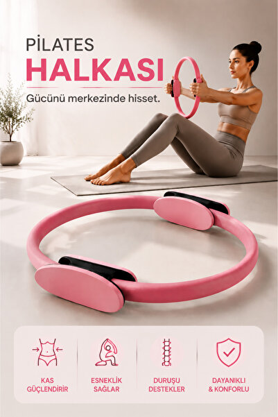 Arfseb Pilates Halkası Core Kas Güçlendirme Esneklik ve Denge Egzersiz Halkası