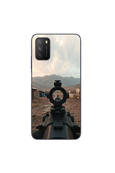 OEM Husa compatibila cu Xiaomi Poco M3 Silicon Gel Tpu Model First Person Sho...