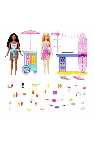 Barbie Brooklyn ve Malibu Bebekleri Oyun Seti HNK99