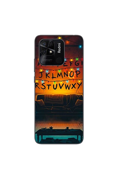 OEM Θήκη συμβατή με Xiaomi Redmi 10C, από σιλικόνη TPU, με σχέδιο Stranger Th...