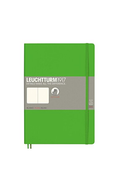 Leuchtturm Caiet B5 cu copertă flexibilă din vellum Vernil
