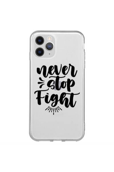 Other Apple iPhone 12 Pro Max Never stop fight Transparent Silicone TPU Θήκη