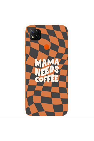 Other Xiaomi Redmi 9c Mama needs coffee Transparent Silicone TPU Θήκη