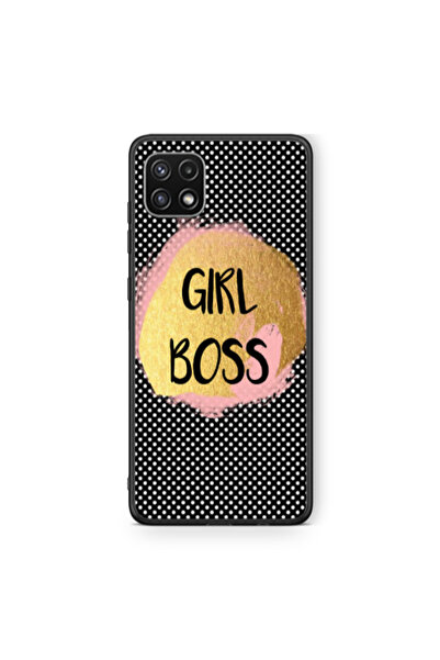 Other Samsung A22 5G Girl boss make up Black Glossy Θήκη