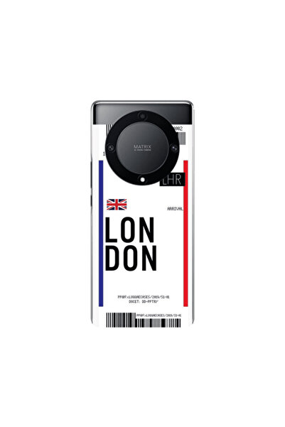 Other Honor Magic5 Lite 5G London Arrival Transparent Silicone TPU Θήκη