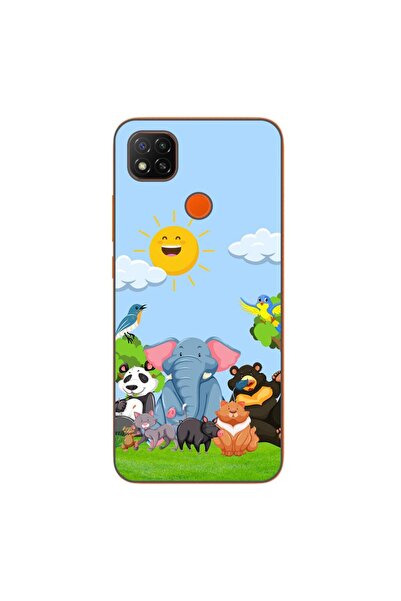 OEM Husa compatibila cu Xiaomi Redmi 9C, 9C NFC Silicon Gel Tpu Model Prieten...