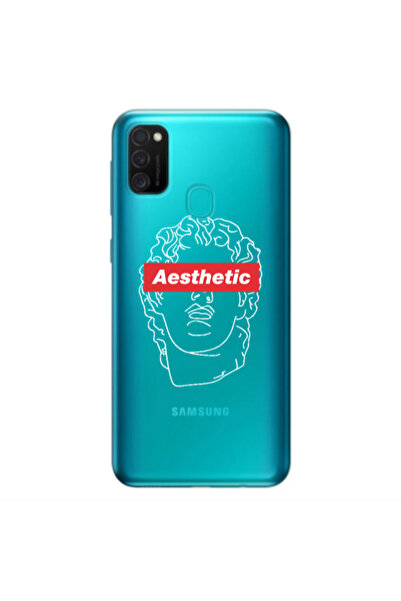 Other Samsung M21 Aesthetic Transparent Silicone TPU Θήκη