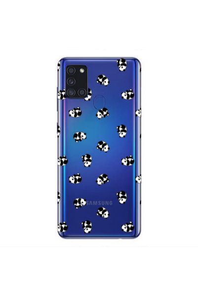Other Samsung A21S Small Pandas Transparent Silicone TPU Θήκη