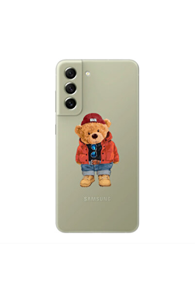Other Samsung S22 Plus Bear in a hat Transparent Silicone TPU Θήκη