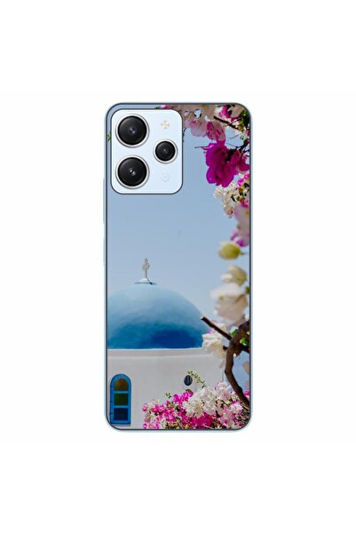 OEM Θήκη συμβατή με Xiaomi Redmi 12 4G Σιλικόνης Gel TPU με σχέδιο Ελλάδα Σαν...