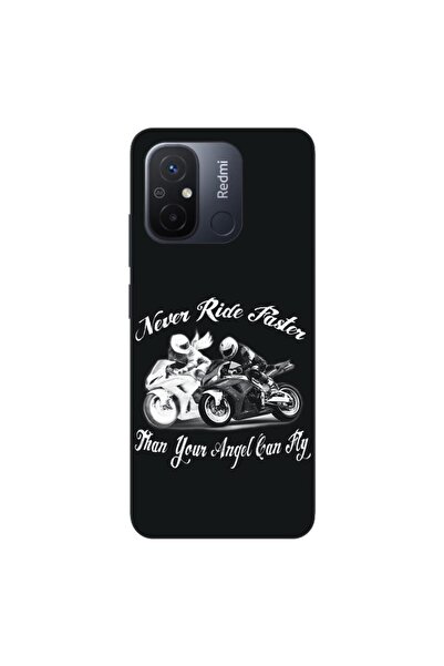 OEM Husa compatibila cu Xiaomi Redmi 12C Silicon Gel Tpu Model Never Ride Faster