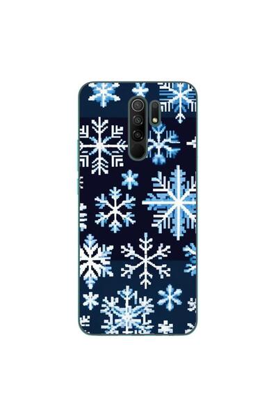 OEM Калъф, съвместим с Xiaomi Redmi 9, силиконов гел TPU, с шарка Пиксел Арт ...