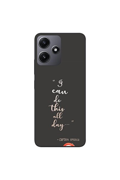 OEM Husa compatibila cu Xiaomi Redmi 12 5G Silicon Gel Tpu Model Mesaj I Can ...