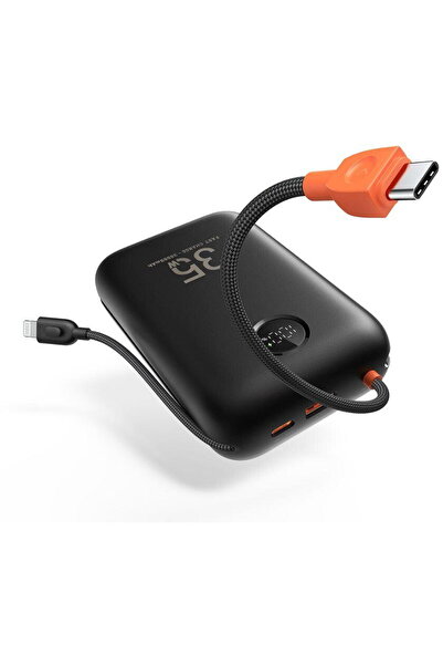 Veger Portable battery W3018BLK, USB-C, USB-A, 30000 mAh, 20 V, 3 A, Black
