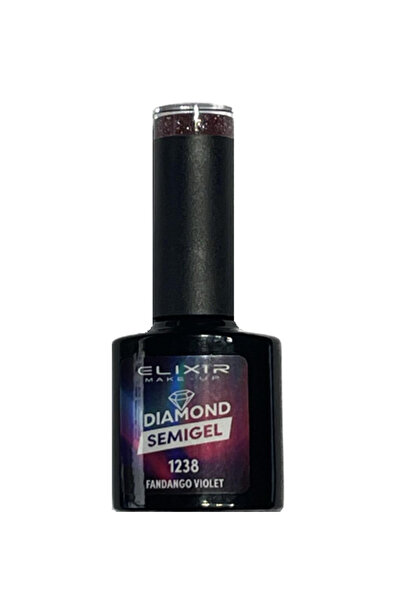Elixir DIAMOND SEMI GEL (ΗΜΙΜΟΝΙΜΟ BΕΡΝΙΚΙ) - 1238 (FANDANGO VIOLET) 8ML