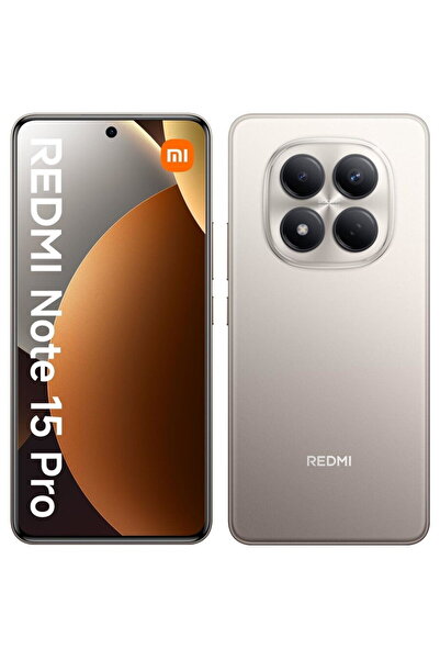 Xiaomi Redmi Note 15 Pro mobile phone, 8GB RAM, 256GB, 4G LTE, Dual SIM, Gray