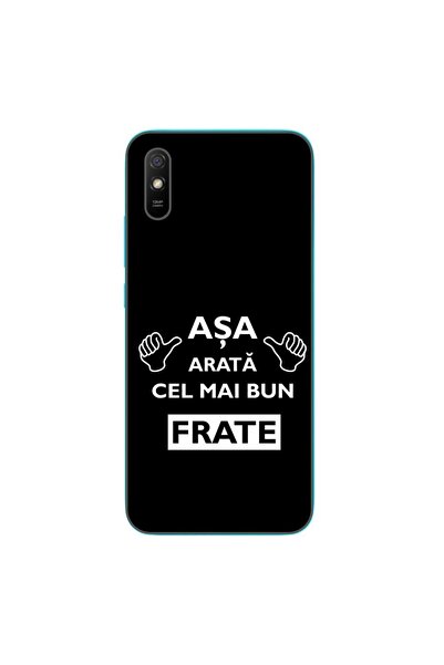 OEM Husa compatibila cu Xiaomi Redmi 9A Silicon Gel Tpu Model Cel Mai Bun Frate
