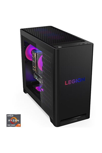 LENOVO Sistem Desktop PC Gaming, Legion T5 30AGB10, procesor AMD Ryzen™ 7 780...