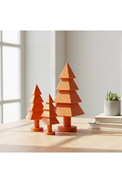 OEM Set 3 Figurine Decorative Minimaliste Stil Copac Obiect Decorativ Interio...
