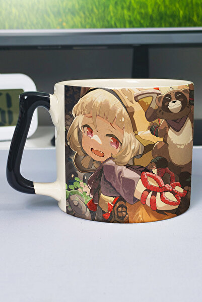 ZipZap Sayu Genshin Impact Printed Ceramic Luxury Mug (1 Piece) Special Black...