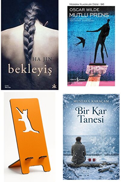 TÜRKİYE İŞ BANKASI KÜLTÜR YAYINLARI Waiting + Happy Prince + Phone Holder + a...
