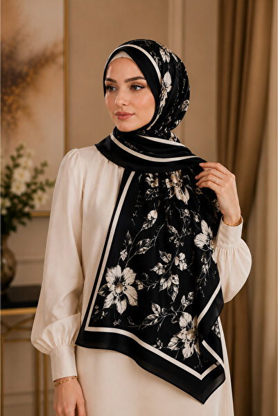 4seasons scarf Crepe Chiffon Veil