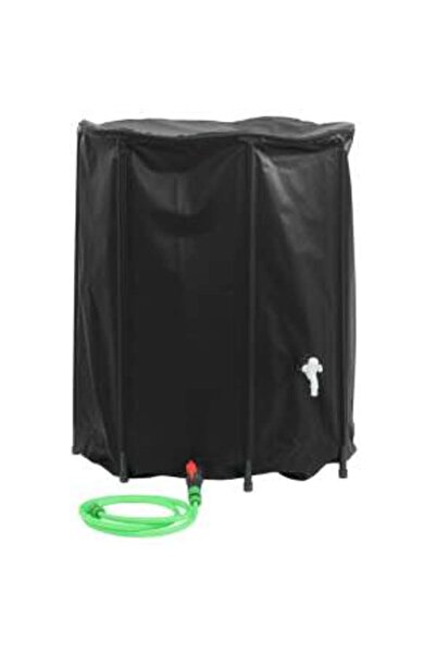 vidaxl Rezervor de apă cu robinet, pliabil, 1350 L, PVC