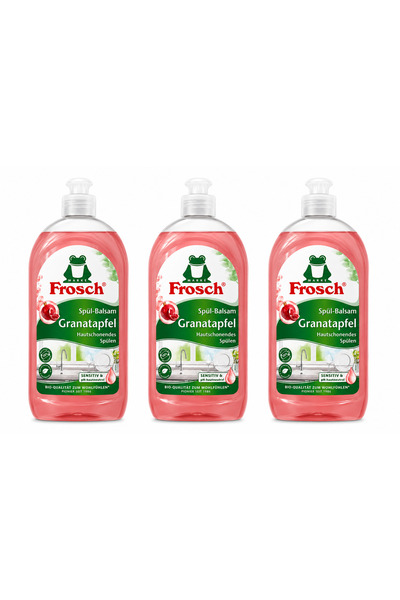 Frosch Granatapfel Nar Özlü Bulaşık Deterjanı Hassas Ciltler İçin 500 ml X 3 ...