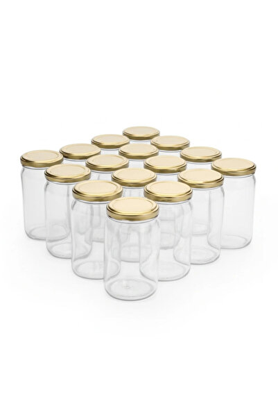 Gemlik Yem 1000Cc 1 Lt. Glass Jar with Lid - Suitable for Food Contact