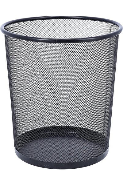 Arabest Trash Can, Round Waste Basket Metal Trash Can, Mesh Wastebaskets Circ...