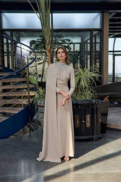 JAMİLATASARİM فستان سهرة جاميلا سارة كريب زيلا