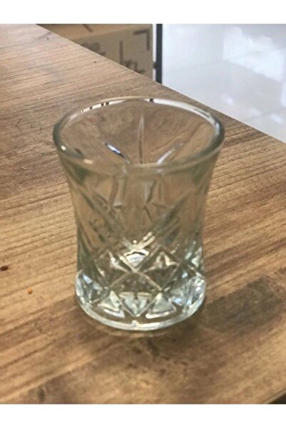 Mestore Set of 6 Asian Coffee Side Water Glasses Transparent Color Royaleks-7...