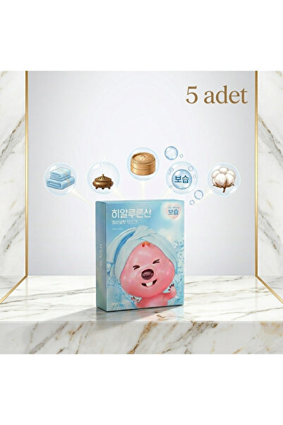 Hyalüronik Asitli Yoğun Nem Veren ve Işıltı Sağlayan Maske 30 ml (5 Adet)