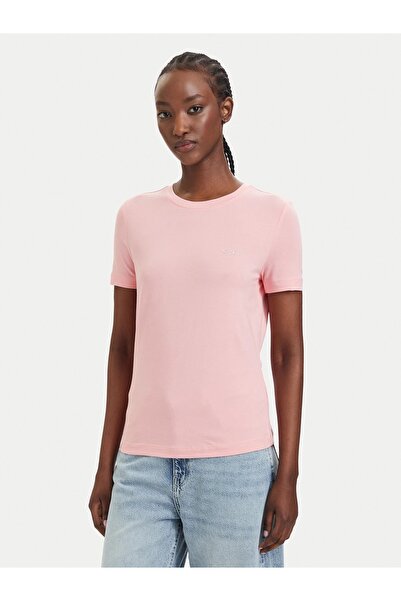 Guess Γυναικείο T-shirt V6RI07J1314 Ροζ