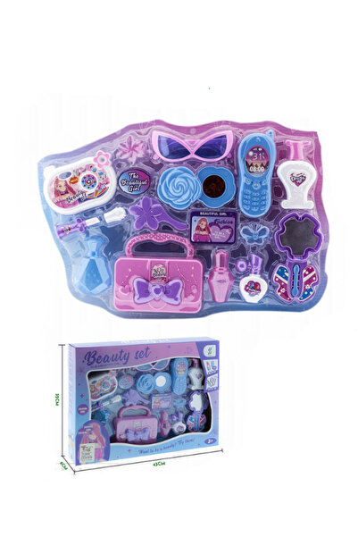 TİME Kids Beauty & Fashion Accessories Set with Handbag – 36 Pieces – Purple,...