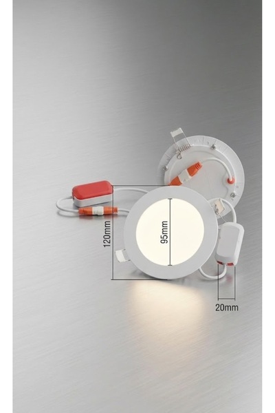hLite Aydınlatma 6W Led Panel 6500k 5 Adet