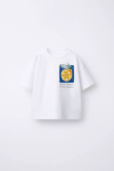Limon Baskılı T-shirt