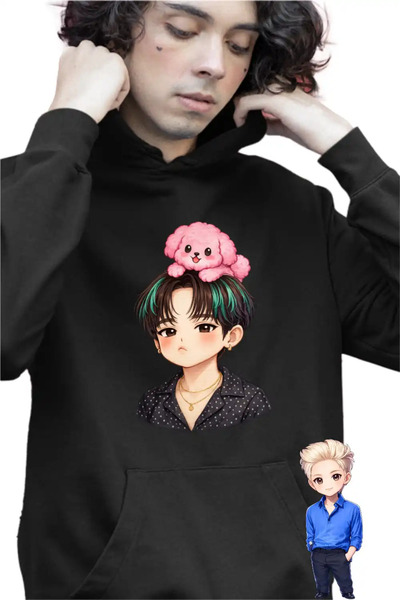 OEM Hanorac Copii Baieti Shinee Key Chibi Kpop
