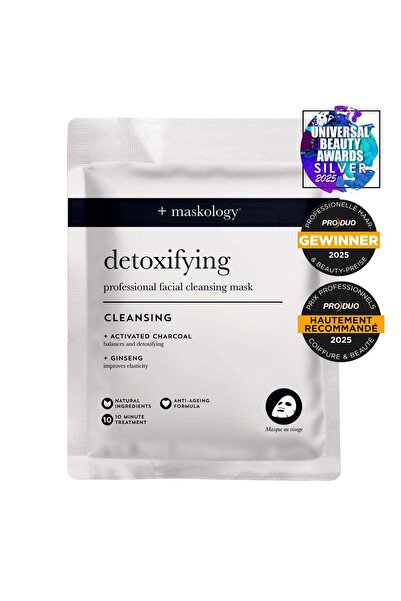 HiveofBeauty MASKOLOGY – Mască Profesională Detoxifiantă cu Efect de Spumare