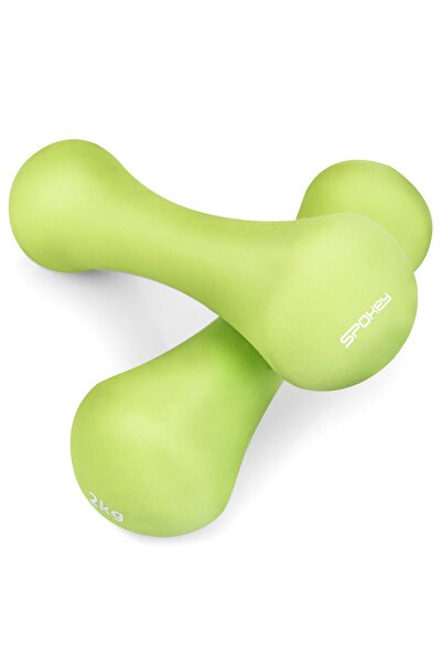 Spokey Set gantere BONE cu invelis din neopren 2 x 2.0 kg