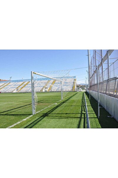 MSP Set suporti rabatabili pentru plase porti 7.32x2.44 m Aluminiu