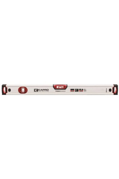 Kapro 705 2-bubble spirit level, visible in low light conditions, 120cm