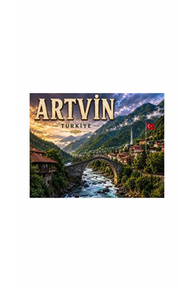 Gokco Buzdolabı Magnet Artvin Magnet