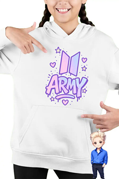 OEM Kids Girls BTS Army K-Pop Sweatshirt
