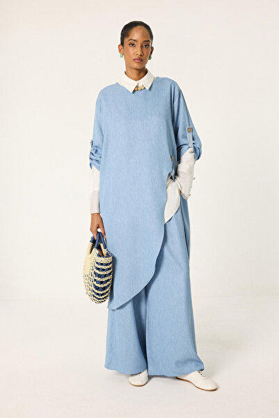 Touché Privé ASYMMETRICAL TUNIC PANTS SET